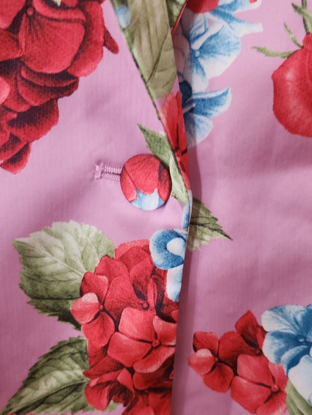 Beautiful Pink Floral Blazer - Picture 4 of 8